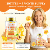 Kraftvoll Turmeric Gummies in a bowl for serving