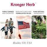 Kroeger Clove Capsules 77g packaging with health icons