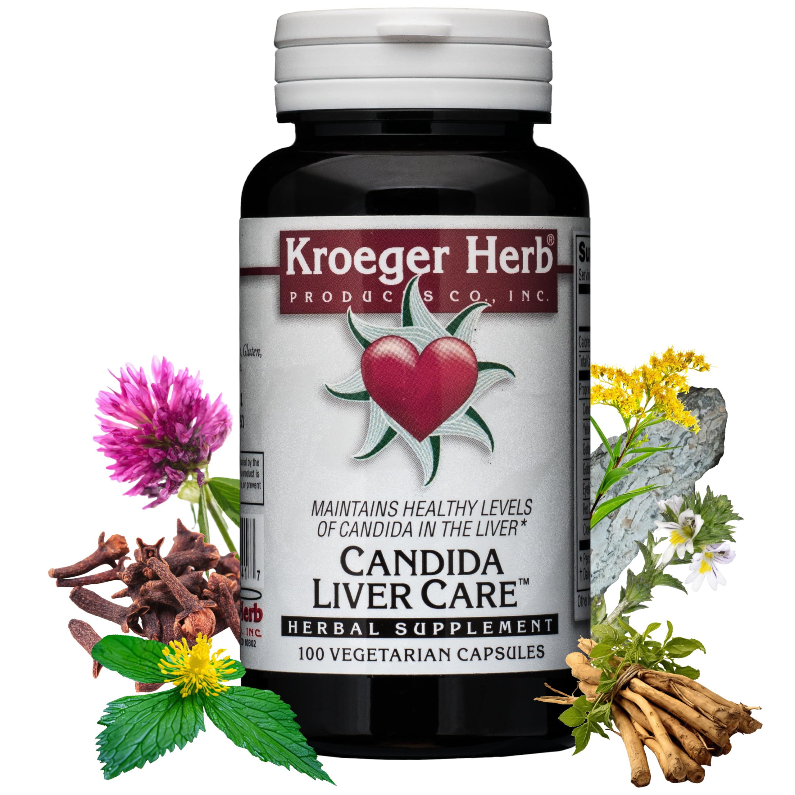 Kroeger Herb Products Liver Extract 68g front view