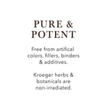 Kroeger Herb Products Liver Extract 68g on a wooden table