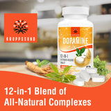 Kroppssund Dopamine Supplement tablets close-up