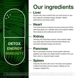 KTD BIOLABS Beef Organ Complex capsules close-up