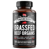 KTD BIOLABS Beef Organ Supplement 150 Capsules front view