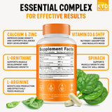 KTD BIOLABS Kids Growth Support Supplement 65g capsule close-up