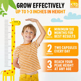KTD BIOLABS Kids Growth Support Supplement 65g side view