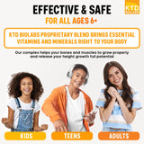 KTD BIOLABS Kids Growth Support Supplement ingredients list