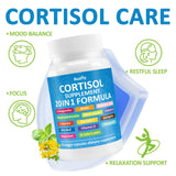KUAFLY Cortisol Supplements 240 Capsules back view