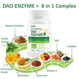 KUAFLY DAO Enzyme Supplement bottle with Vitamin C label