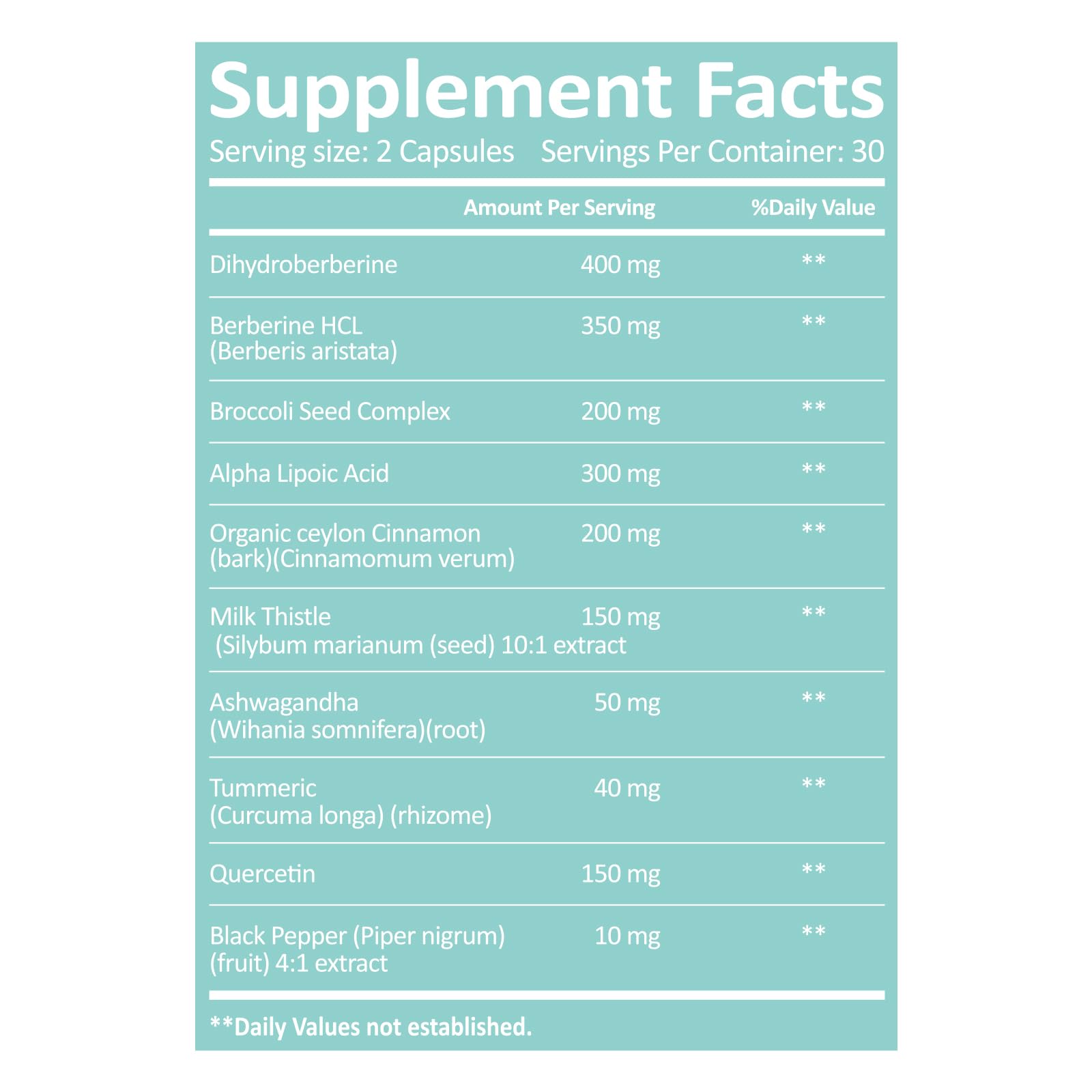 KUAFLY Dihydroberberine Supplement 750mg packaging