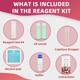 Kueysing Ferritin Self-Testing Iron Level Kit packaging