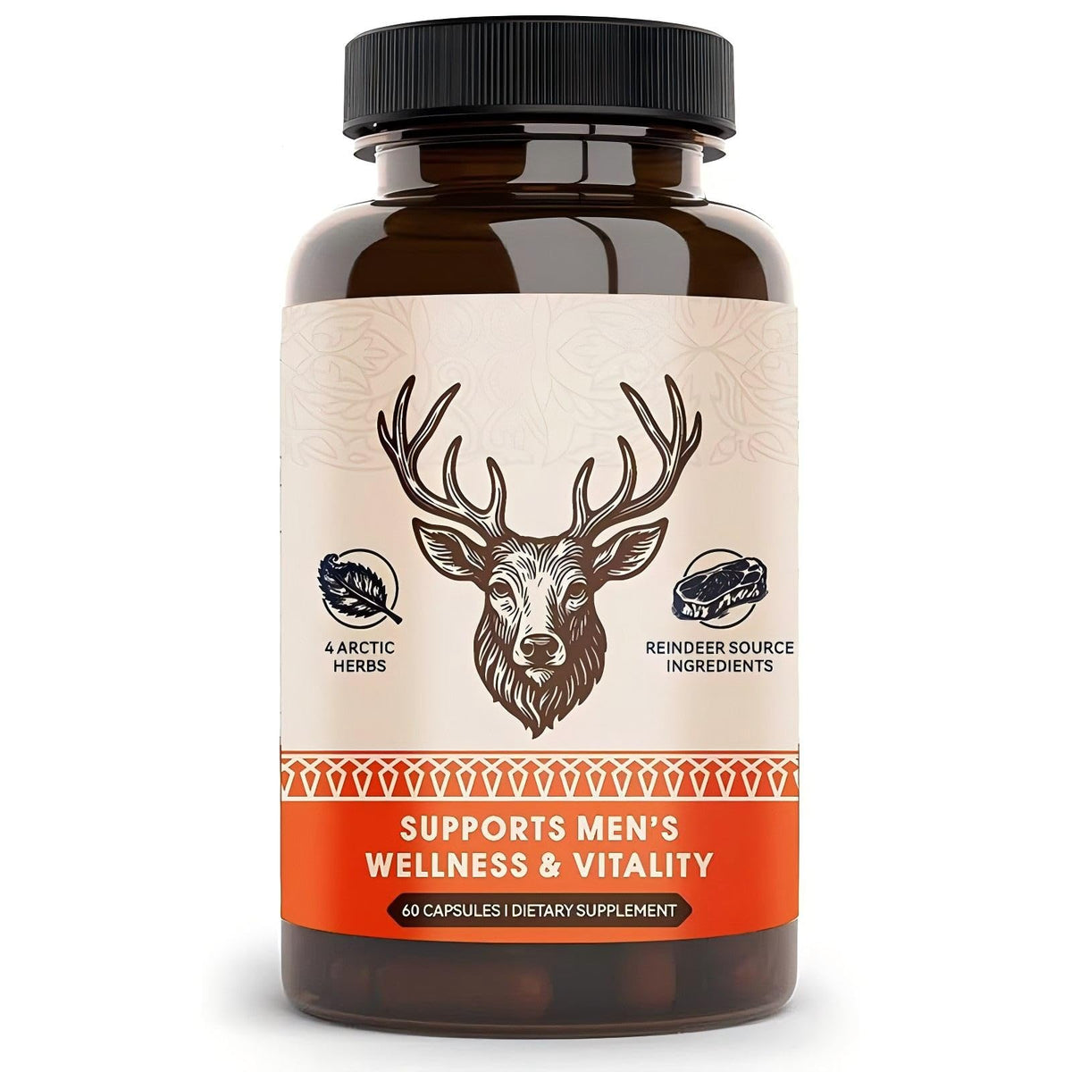 KUHSE Bromelain Supplement 60 capsules front view