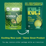 Kuli Kuli Organic Moringa Powder 28g packaging