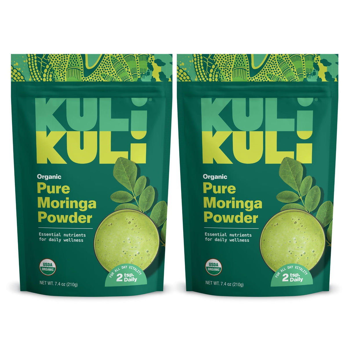 Kuli Kuli Organic Moringa Powder 399g front view