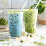 Kuli Kuli Vanilla Lavender Superfood Latte preparation process