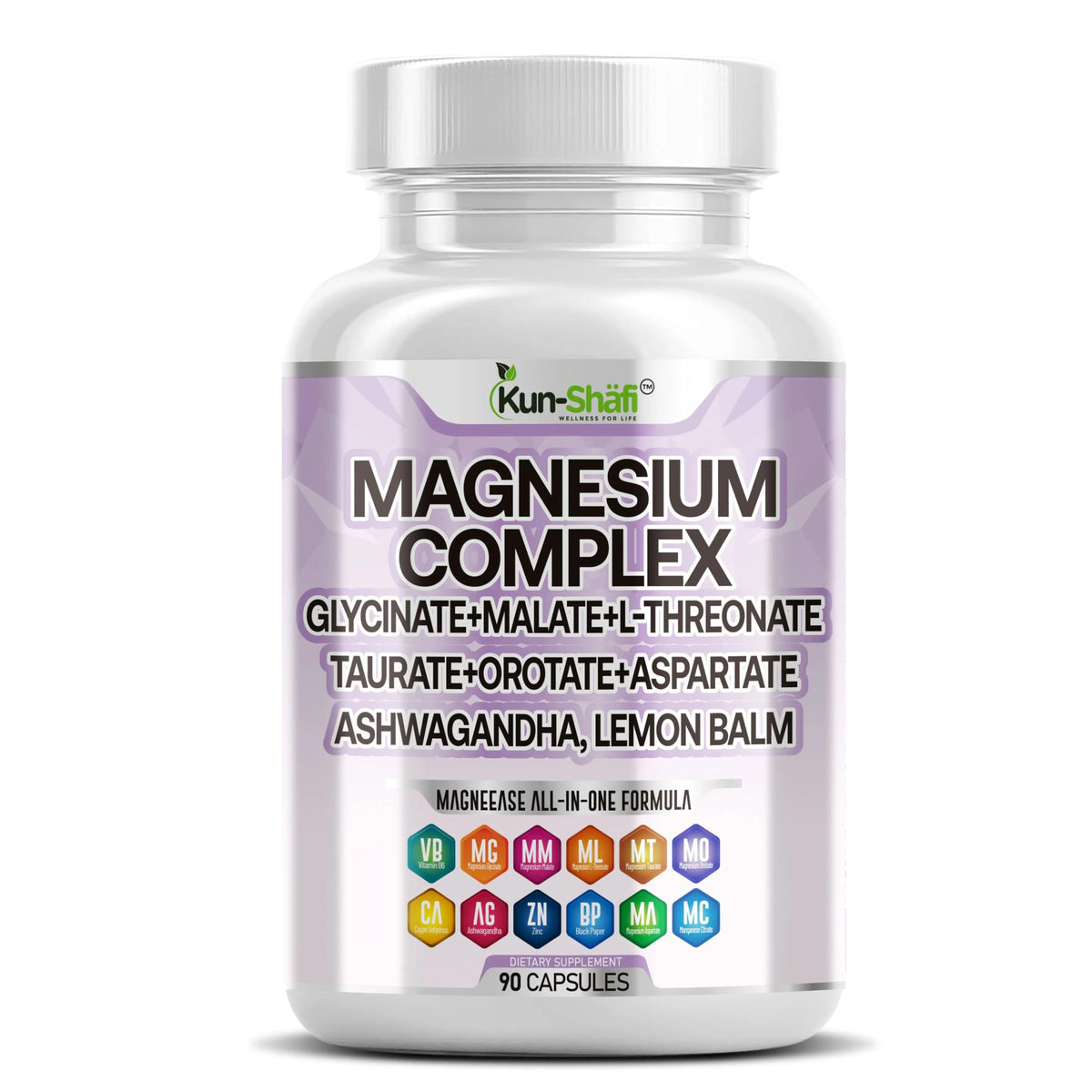 Kun Shafi Magneease Advanced Magnesium Complex front view