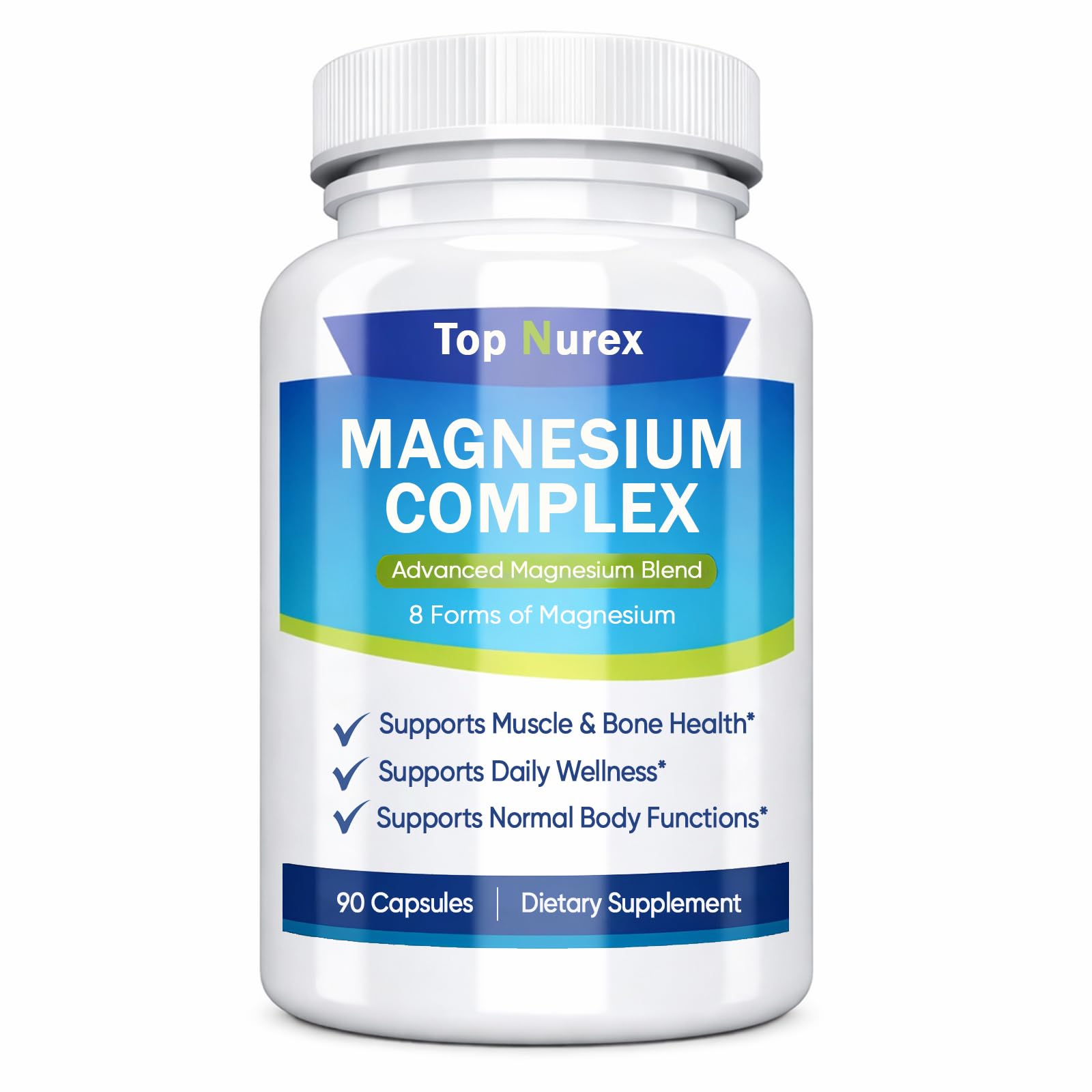 Kunnozz Magnesium Complex 1000 mg bottle front view