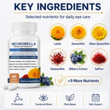 Kuri Nuka Lutein capsules showing easy-to-swallow size
