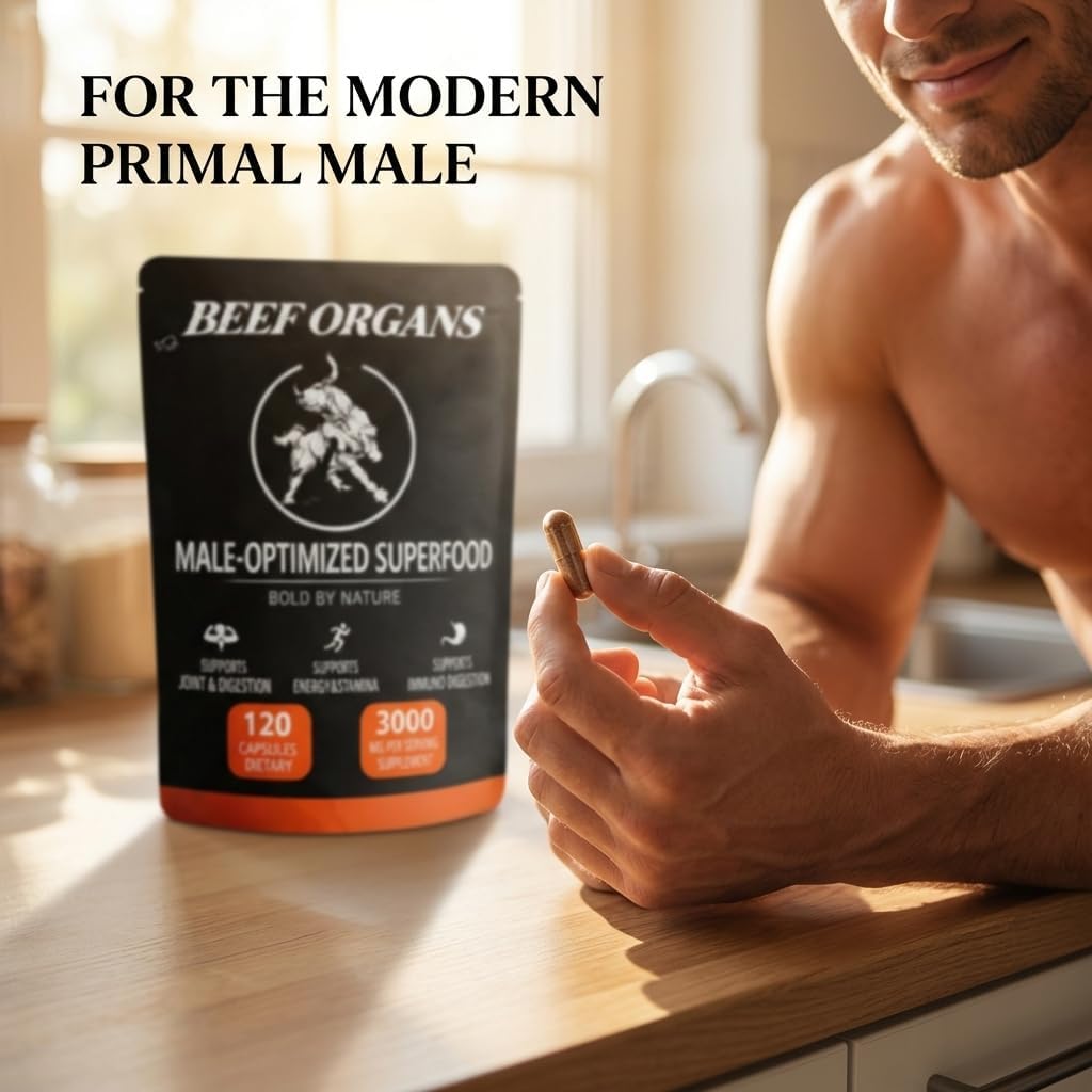 KUZEOLON Beef Organ Blend Supplement side view