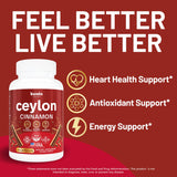 Kwala Nutrition Organic Ceylon Cinnamon bottle side view