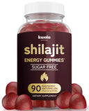 Kwala Nutrition Shilajit Gummies 75mg raspberry flavour front view