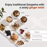 KWANGDONG Ssang Hwa Jin Herbal Tea ready-to-drink pouch in warm water