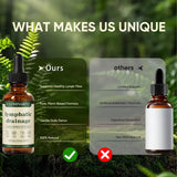 KXVUDE Herbal Lymphatic Drainage Liquid Drops packaging details