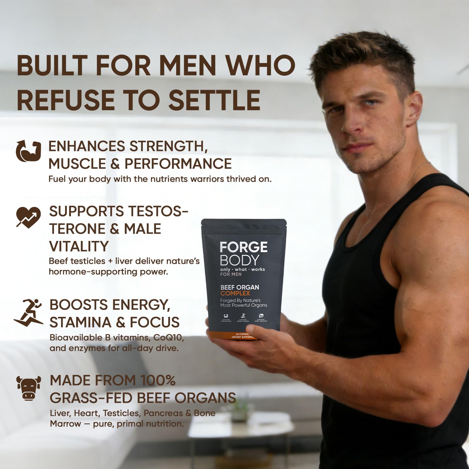 KXVUDE Liver Extracts Supplement ingredients list