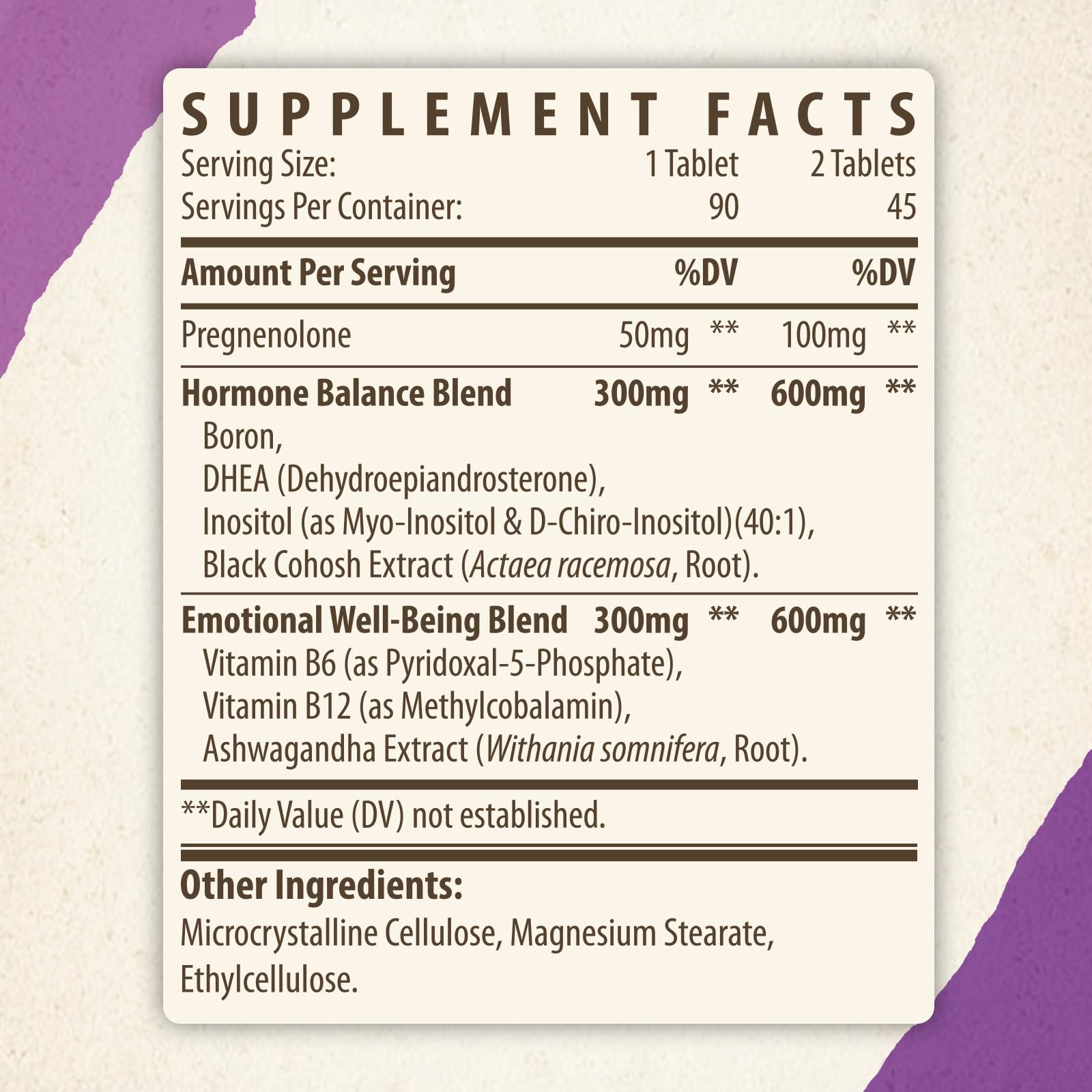 Kynderynl Pregnenolone Supplement with a measuring spoon