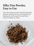 KYOHAYASHIYA Roasted Green Tea Powder in a cup
