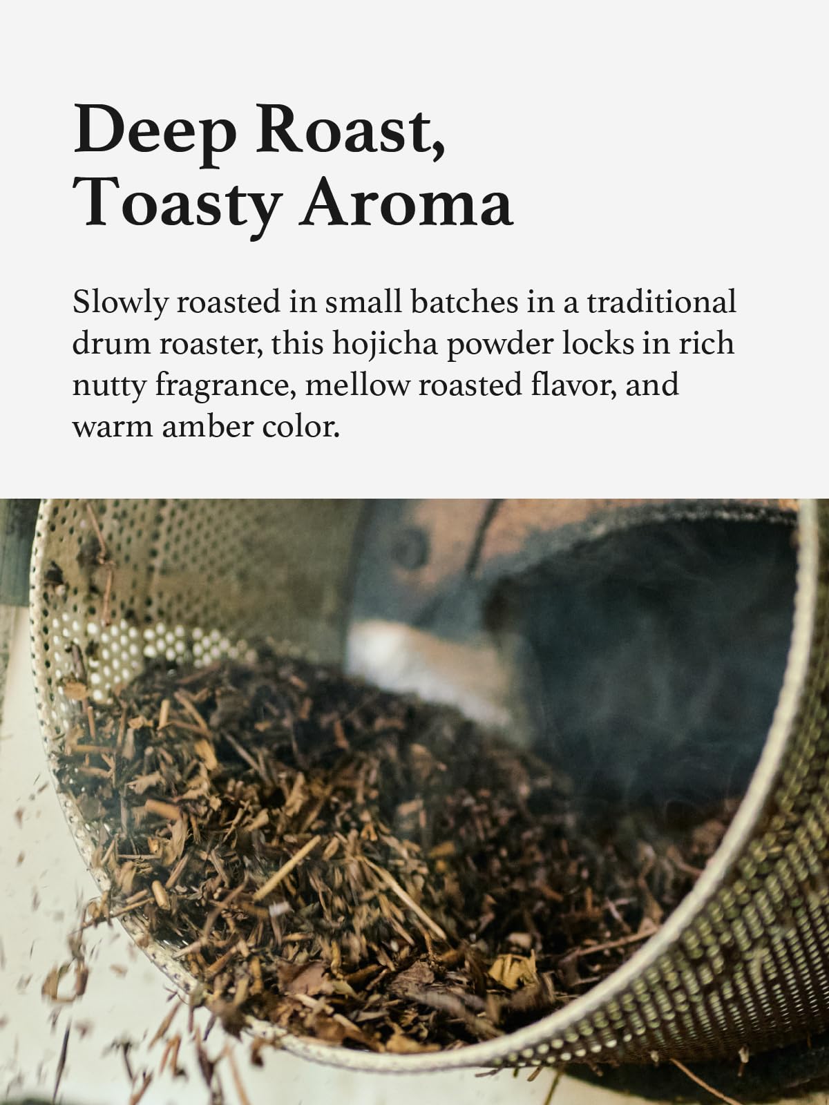 KYOHAYASHIYA Roasted Green Tea Powder nutritional information