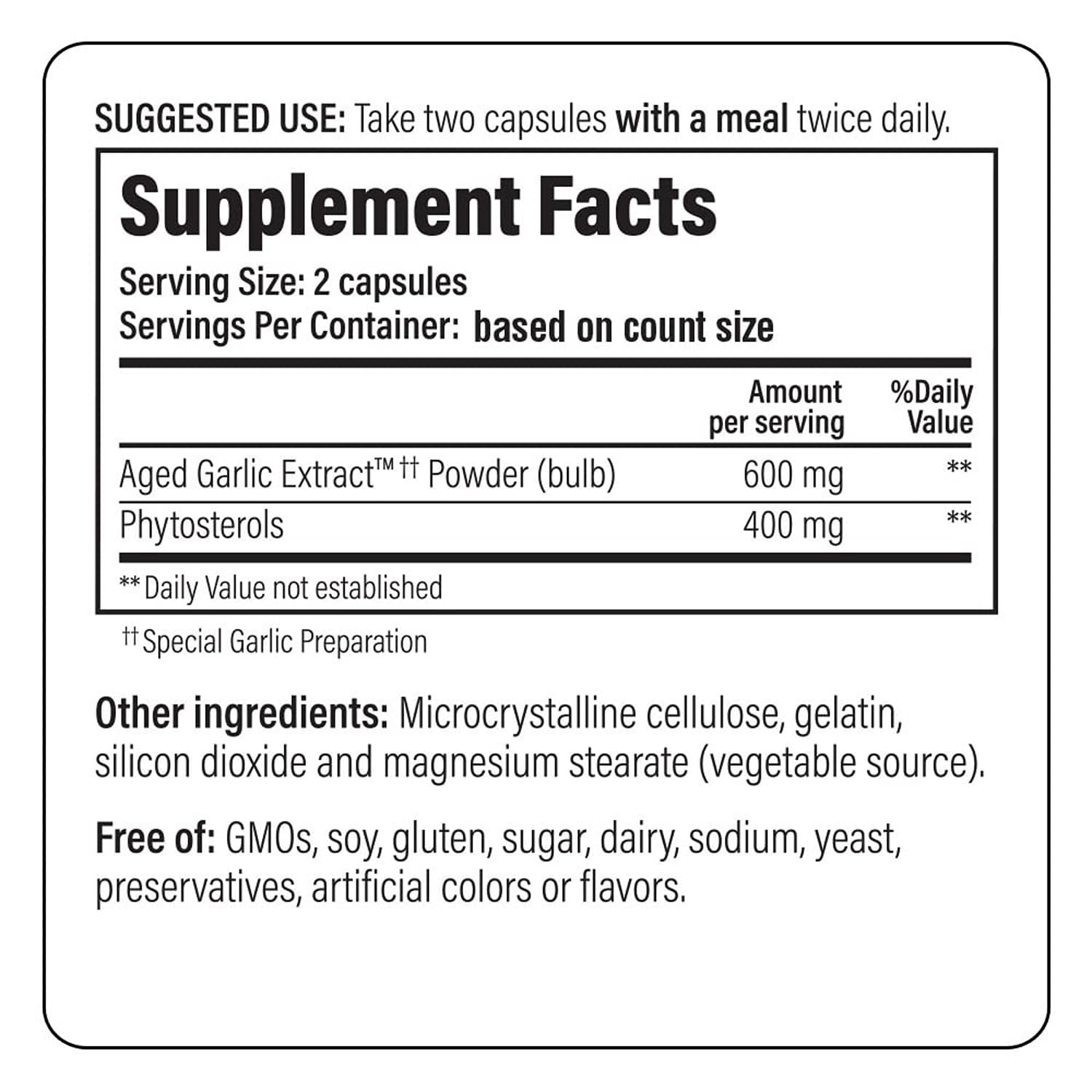 Kyolic Aged Garlic Extract 80 capsules with packaging
