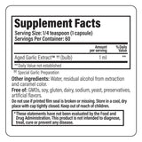 Kyolic Aged Garlic Extract 91g lifestyle shot on kitchen counter