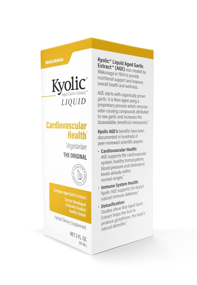 Kyolic Aged Garlic Extract 91g packaging details