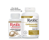Kyolic Aged Garlic Extract Capsules with organic garlic bulbs