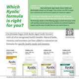 Kyolic Aged Garlic Extract Formula 300 bottle back view