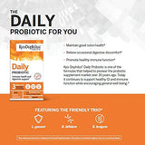 Kyolic Kyo-Dophilus Daily Probiotic bottle with capsules spilled out