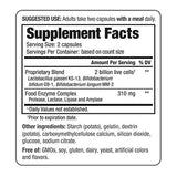 Kyolic Kyo-Dophilus Probiotic Plus Enzymes 60 Capsules side view