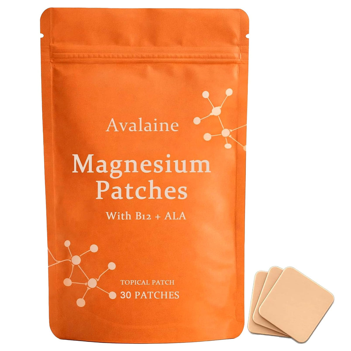 KYZTMHC Magnesium Patches front view with packaging