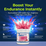 L-ARGININE PRO L-Arginine + L-Citrulline Complex 396g mixed in water