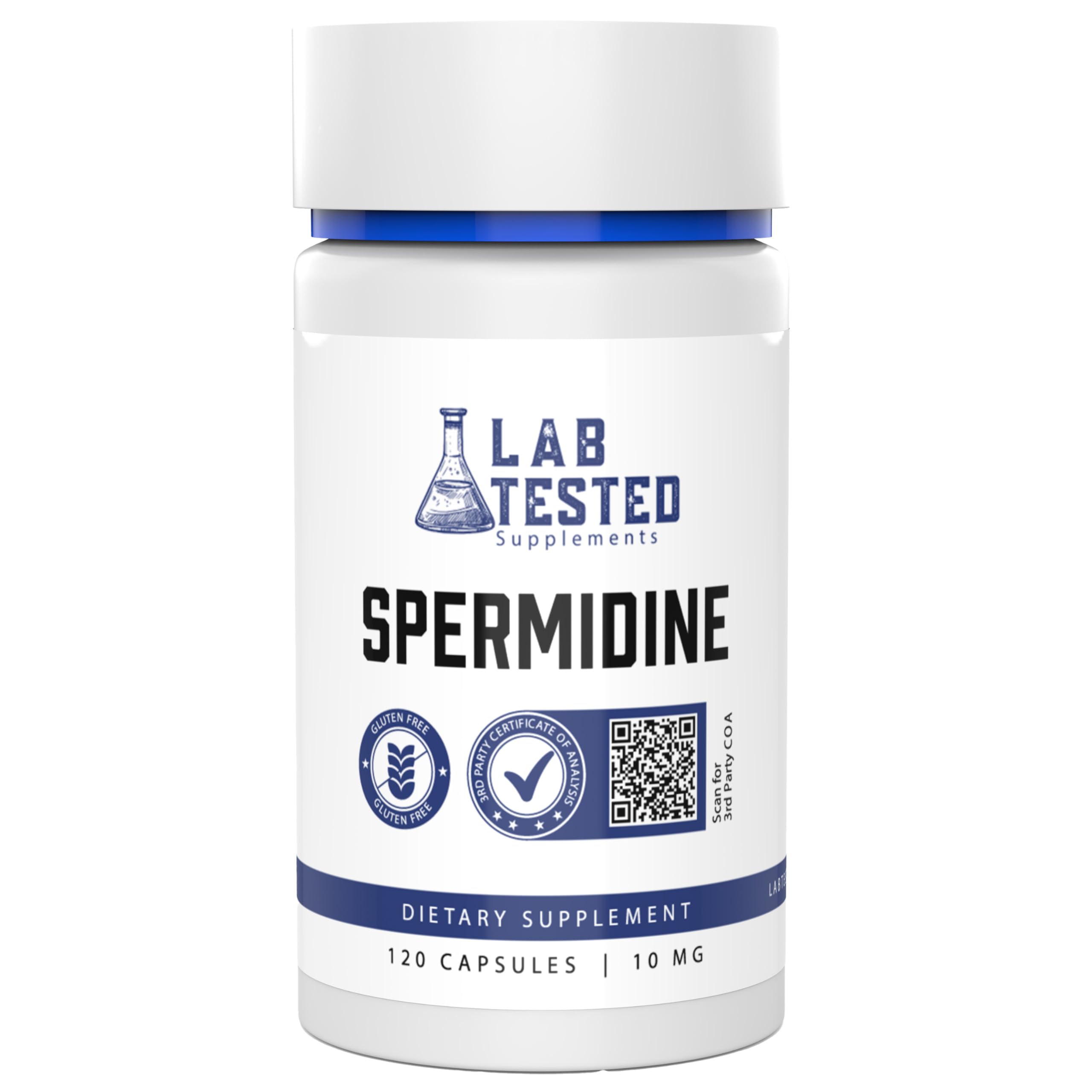 Lab Tested Supplements Spermidine 3HCL 80g front view
