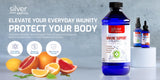 Label details of American Biotech Labs Silver Biotics daily wellness Support
