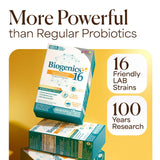 LABO Nutrition Biogenics 16 Probiotic Supplement 10g powder close-up
