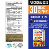 LABO Nutrition Lutein Supplement packaging side view