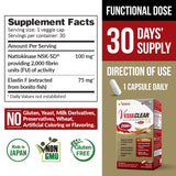 LABO Nutrition Nattokinase NSK-SD 100mg supplement side view