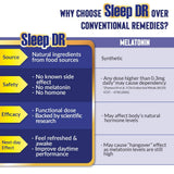 LABO Nutrition Sleep DR sachet back view with nutritional information