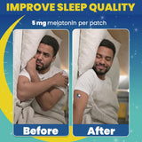 LabPack Sleep Patch application on clean skin