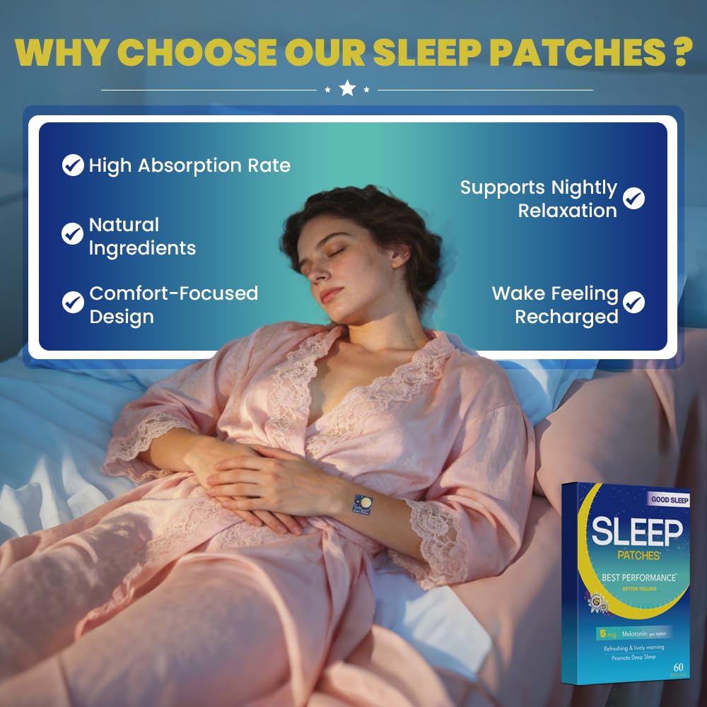 LabPack Sleep Patch back view with usage instructions