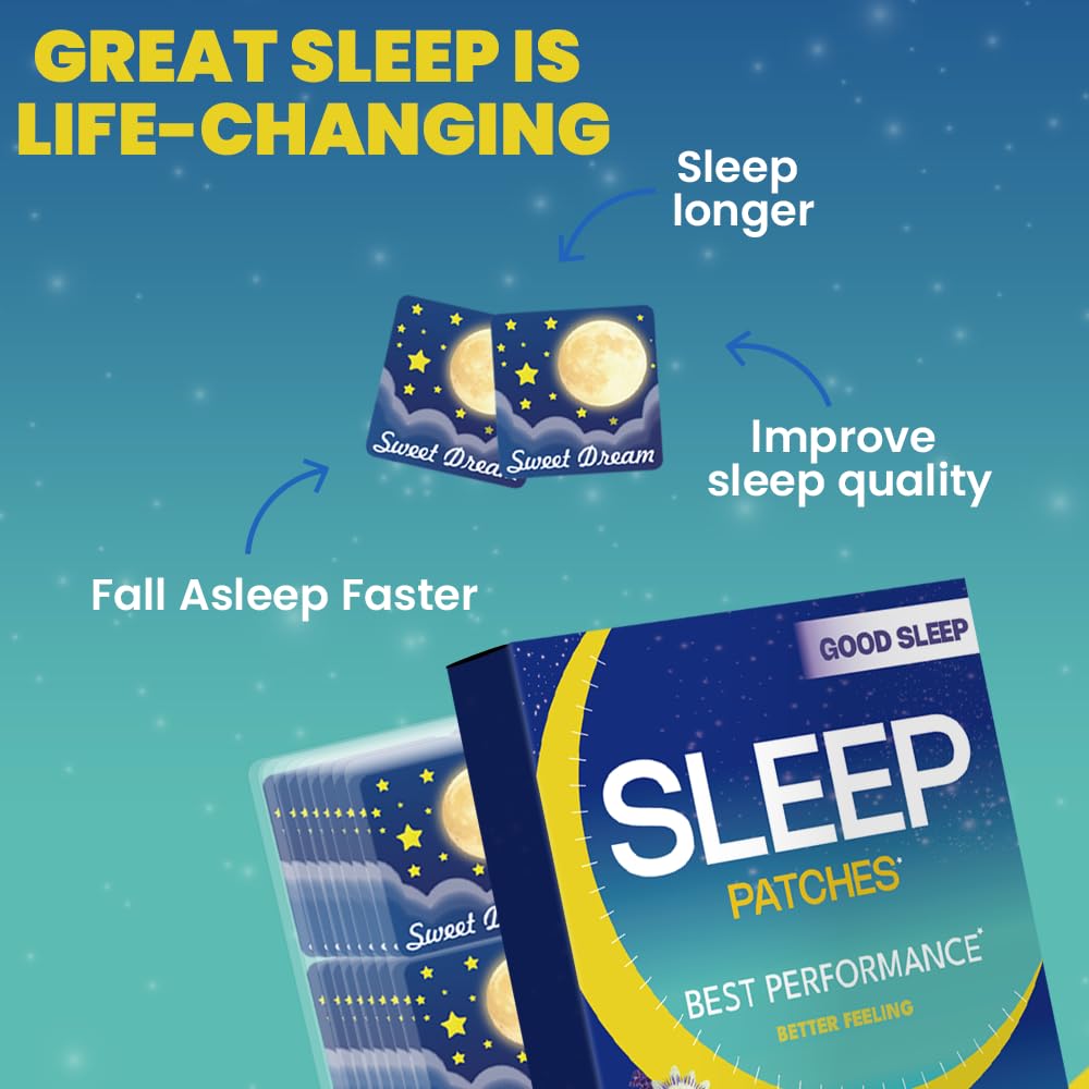 LabPack Sleep Patch side view showing plant-based ingredients