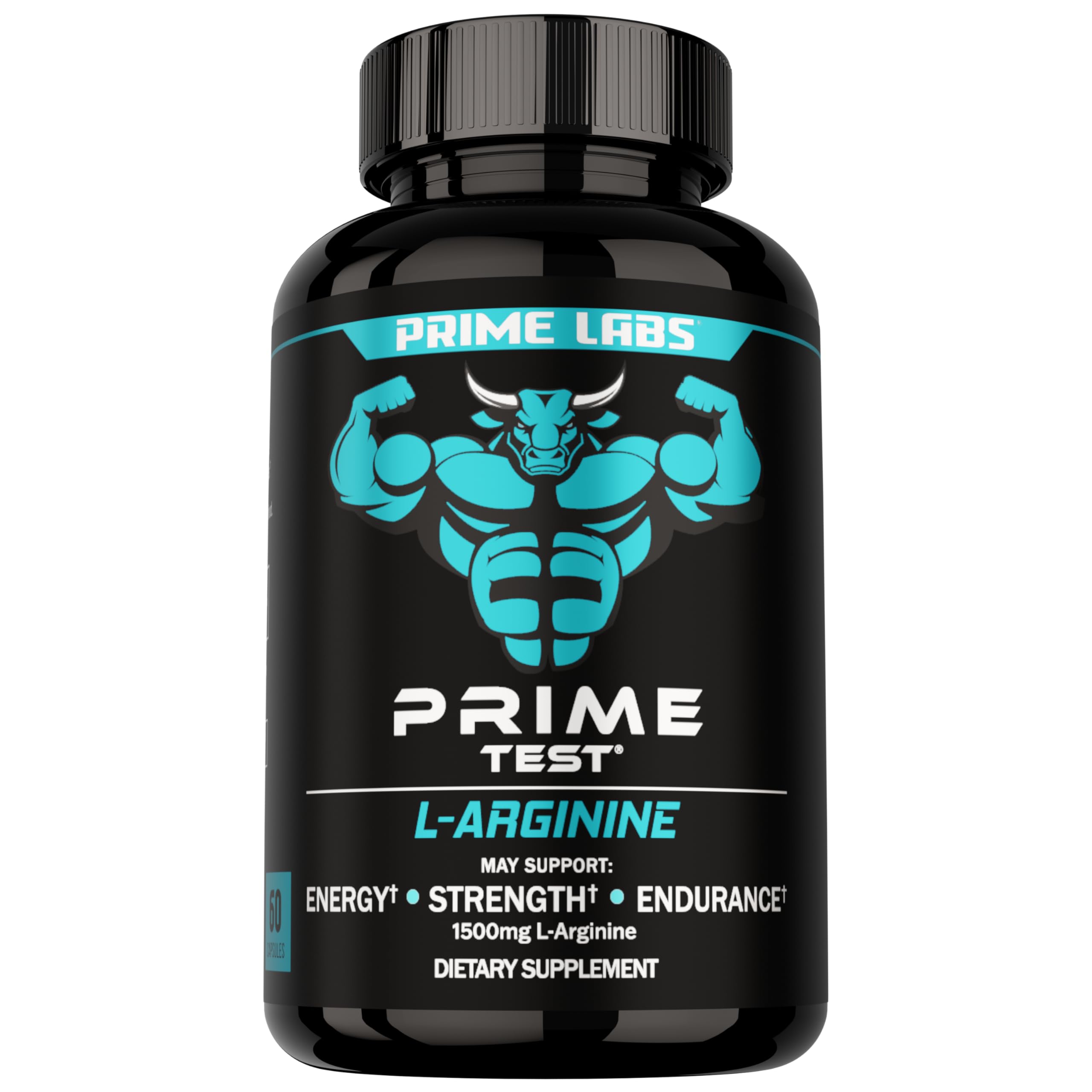 Labs L-Arginine 1500mg capsules front view