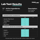 Labs L-Arginine 1500mg capsules side view